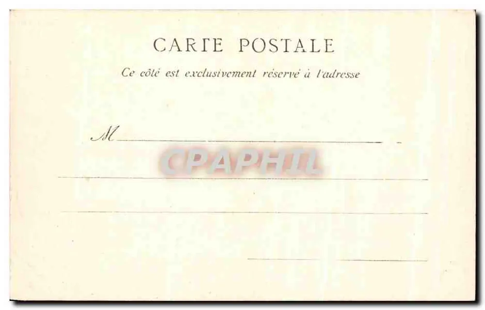 Tours — Das Palast der Justiz, und der Quartier der Gendarmerie — C. L. C. - Rückseite