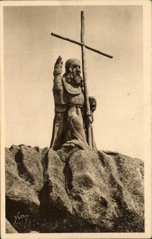 Côte de Granit — Trégastel (Côtes-du-Nord) — Der Ewige Vater — Éditions d'Art Yvon - Vorderseite
