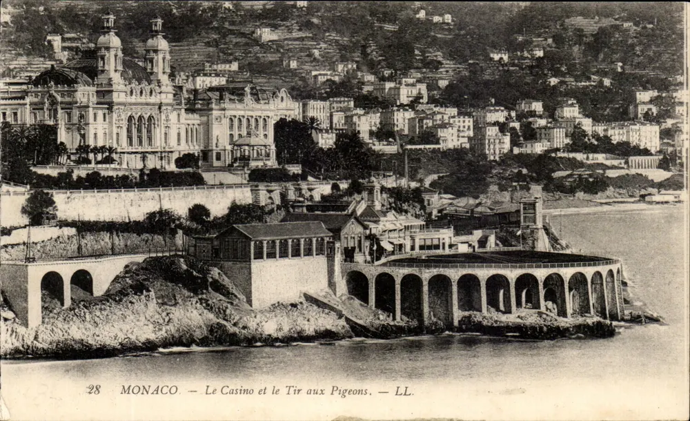Monaco — Le Casino et le Tir aux Pigeons — LL. n°28 - Vorderseite