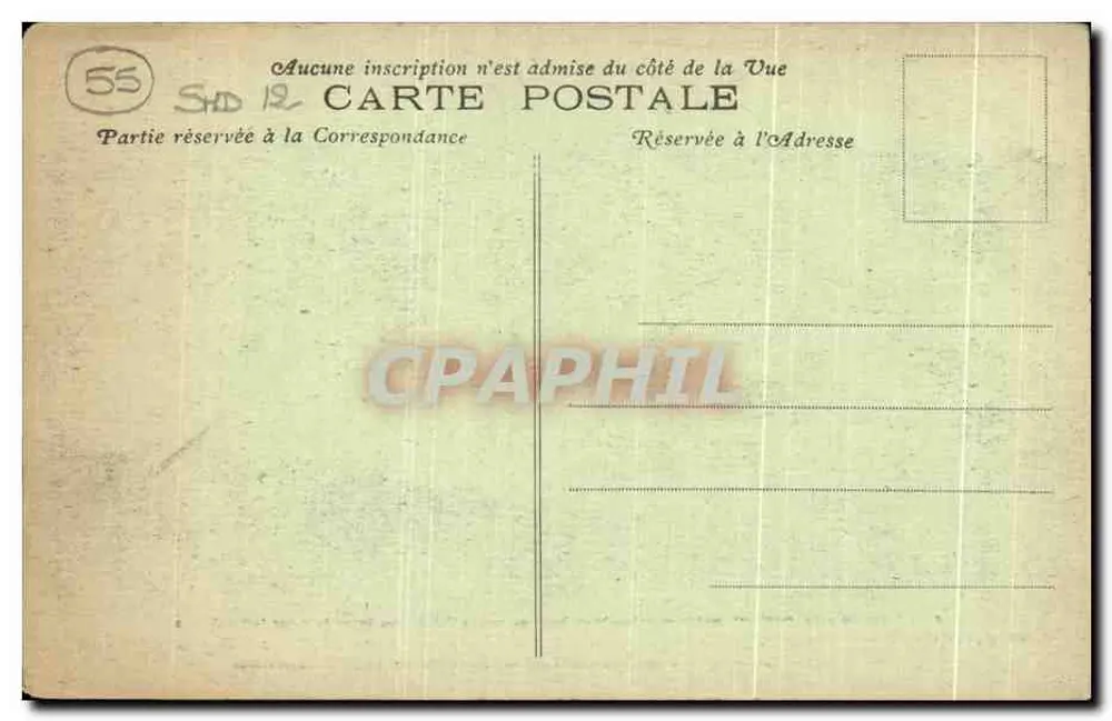 Ossario provvisorio dei campi di battaglia di Verdun — riva sinistra e riva destra — Inizio dell'Opera di Douaumont (Meuse) - Verso