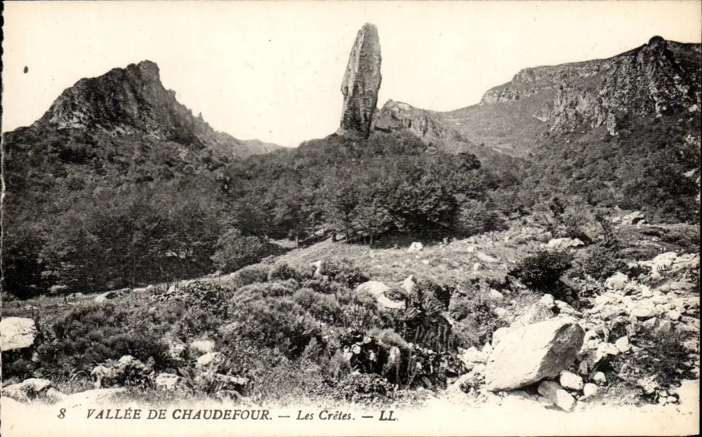 Wąwóz Chaudefour — Wzgórza — LL - Awers