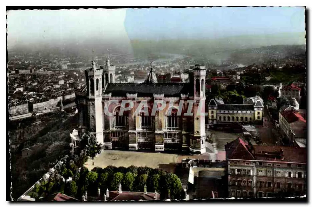 Die Basilika Notre-Dame de Fourvière — Lyon — Editions J. Cellard, n°36030 - Vorderseite