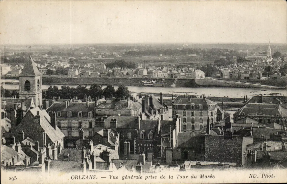 Orléans — Allgemeiner Blick vom Turm des Museums — ND. Phot. - Vorderseite