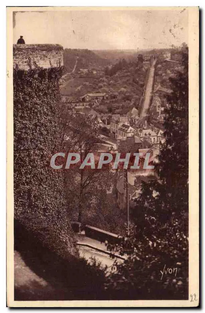 Dinan (C.-du-N.) — La Tour Ste-Catherine und die Unterstadt — Yvon, n°22 - Vorderseite