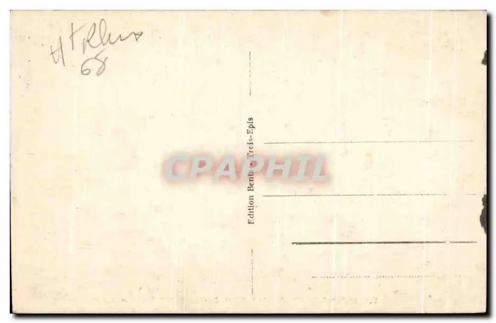 Aparição e milagre da Nossa Senhora dos Três Espigas (alt 700 m) — Edição Benitz-Trois-Épis, n° 142 - Verso