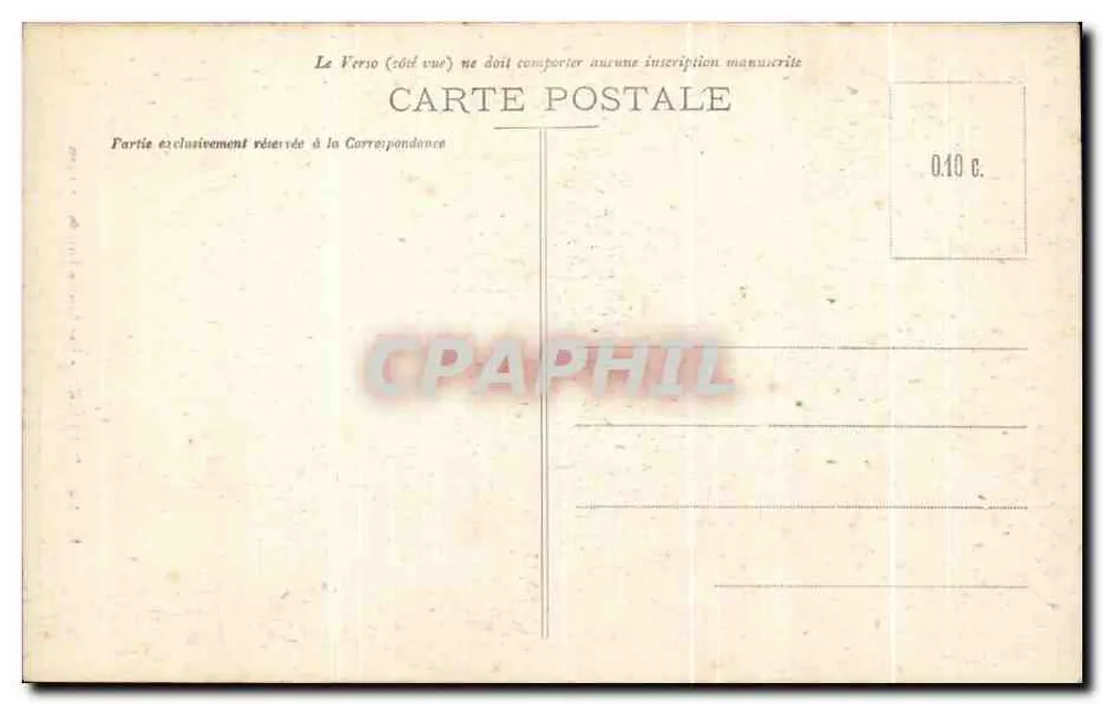 Ferney-Voltaire — Les Charmilles de Voltaire — L. Michaux, wyd., Bellegarde (Déposé) - Rewers
