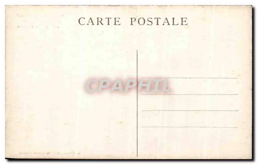 Ferney-Voltaire — Oste Terrassen des Schlosses Voltaire — Verlag: Druckerei G. Béland, Ferney-Voltaire - Rückseite