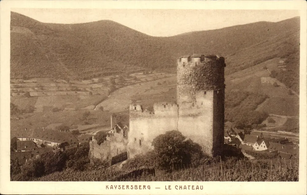 Kayserberg — O Castelo — Braun & Cie, Dornach - Frente