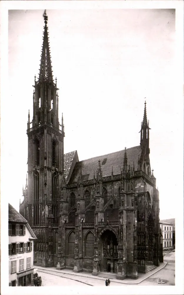 Thann - Catedral de São Thiébault — editor 'Gean-Photo' Strasbourg, n° 66 - Frente