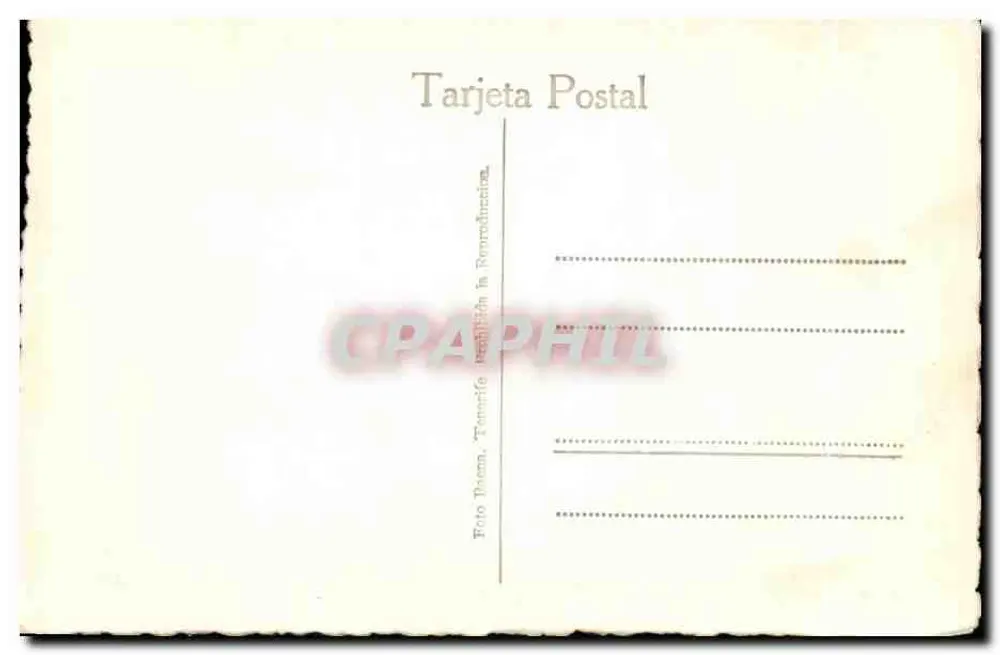 Tenerife - Vale da Orotava — vista panorâmica com montanha nevada — editor não visível - Verso
