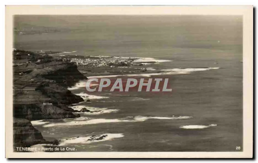 Tenerife - Puerto de La Cruz — Küstenblick — Serie 26 - Vorderseite