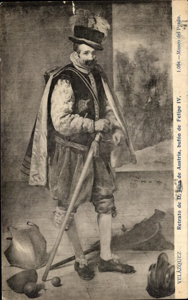Porträt von D. Juan de Austria — Museo del Prado — VELAZQUEZ — n° 1.094 - Vorderseite
