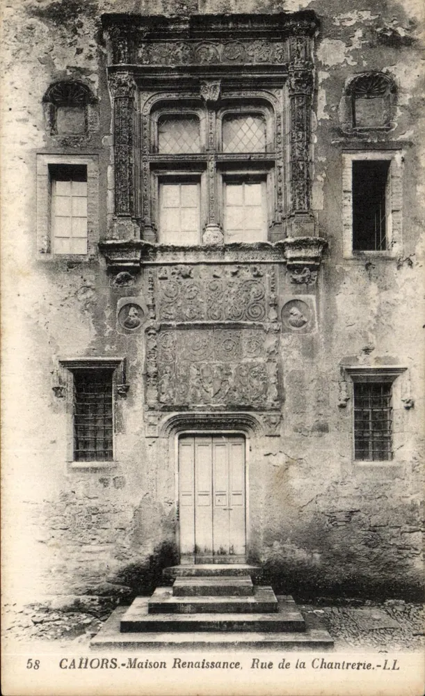 Cahors — Renaissance-Haus, Rue de la Chantrerie — L.L. - Vorderseite