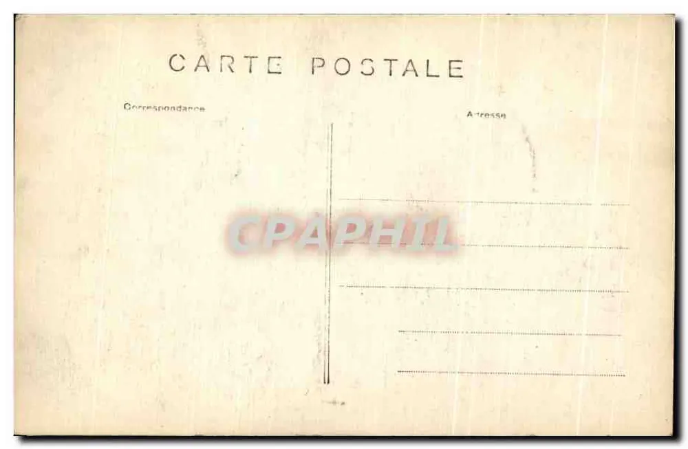 Place des Vosges — Paris — A. Vincent, 4 Rue des Beaux-Arts — Paris - Verso