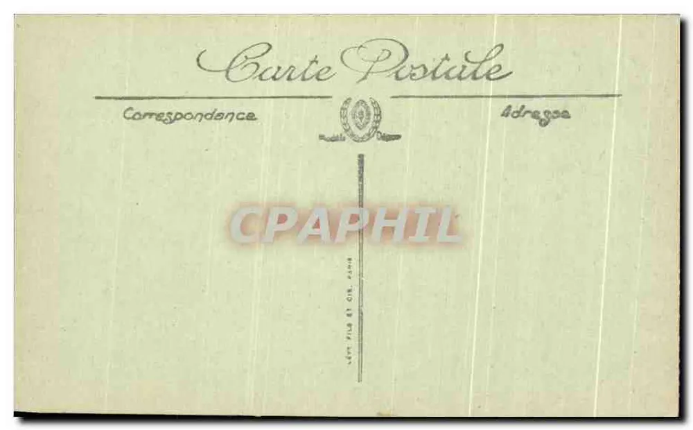 Biarritz — Efeito noturno sobre a Atalaya — LL. — N° 223 - Verso