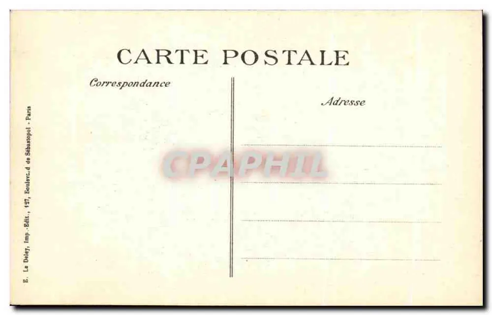 Arras — Oben am Rathaus — 31. Serie - Rückseite