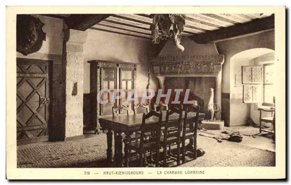 Haut-Kœnigsbourg — Die Lorrainer Stube — Sonderausgabe des Schlosses - Vorderseite