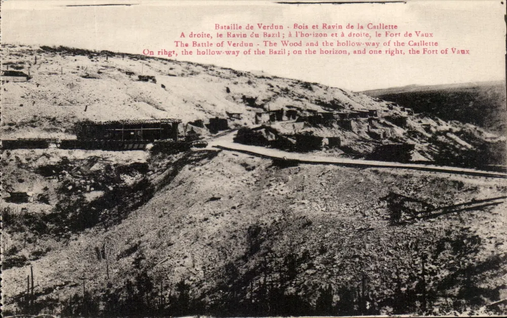 Schlacht von Verdun — Bois und Ravin de la Caillette — Edition Photo-Verdun - Vorderseite