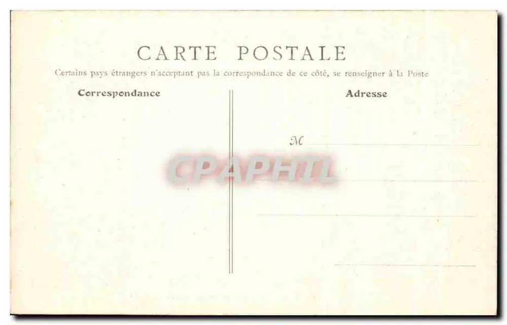Lyon - Ein Eckbereich des Gartens des Palais Saint-Pierre — B. F., Paris, n° 565 - Rückseite