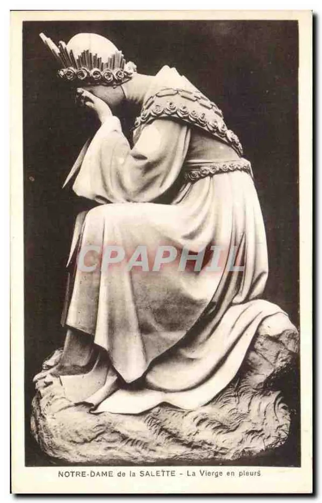 Notre-Dame de la Salette — Die weinende Jungfrau — Wallfahrtskirche La Salette - Vorderseite