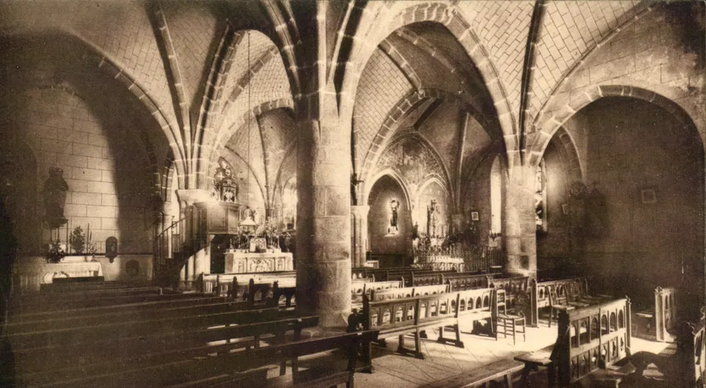 Capela da Abadia de Nossa Senhora de Beauchêne — Edições Artísticas R. Berthou - Frente