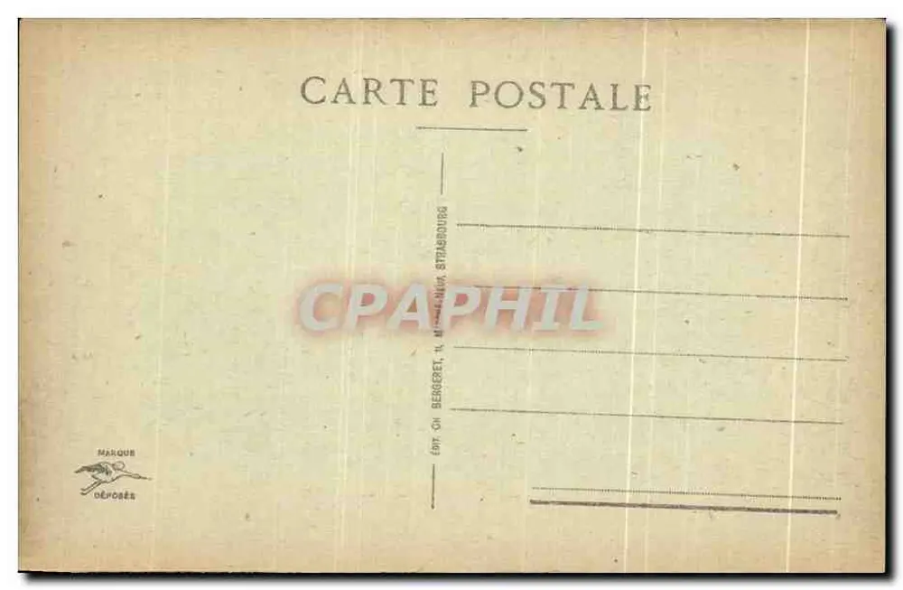 Der Front der Vosges — Erscheinungsbild des Waldes — Reichackerkopf — n° 202 - Rückseite