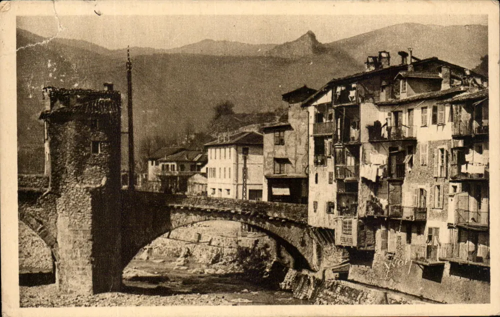 Sospel — El Viejo Puente — Editor W. W. n°2/140 - Anverso