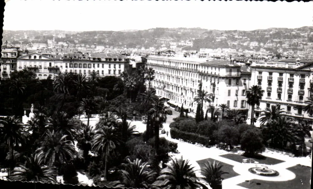 Nice - Panorama dos Jardins Albert — Edições A. Ziller, n°291 - Frente