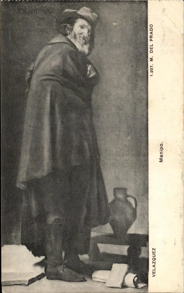 Menipo — Pintura de Velázquez — Museu do Prado - Frente