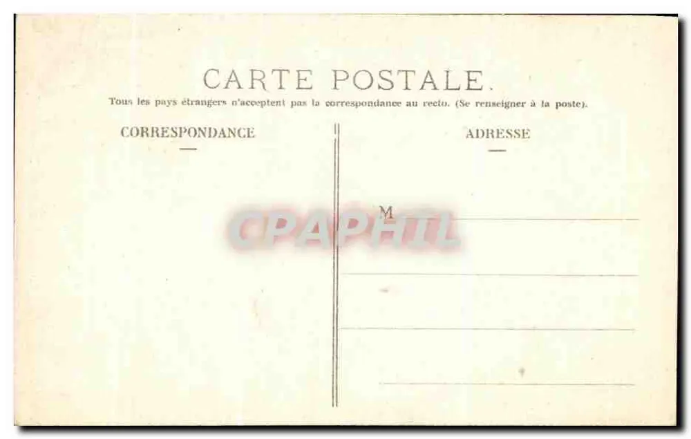 Clermont-Ferrand (P.-de-D.) — Place de la Cathédrale — L'Hirondelle, Paris, n°408 - Verso