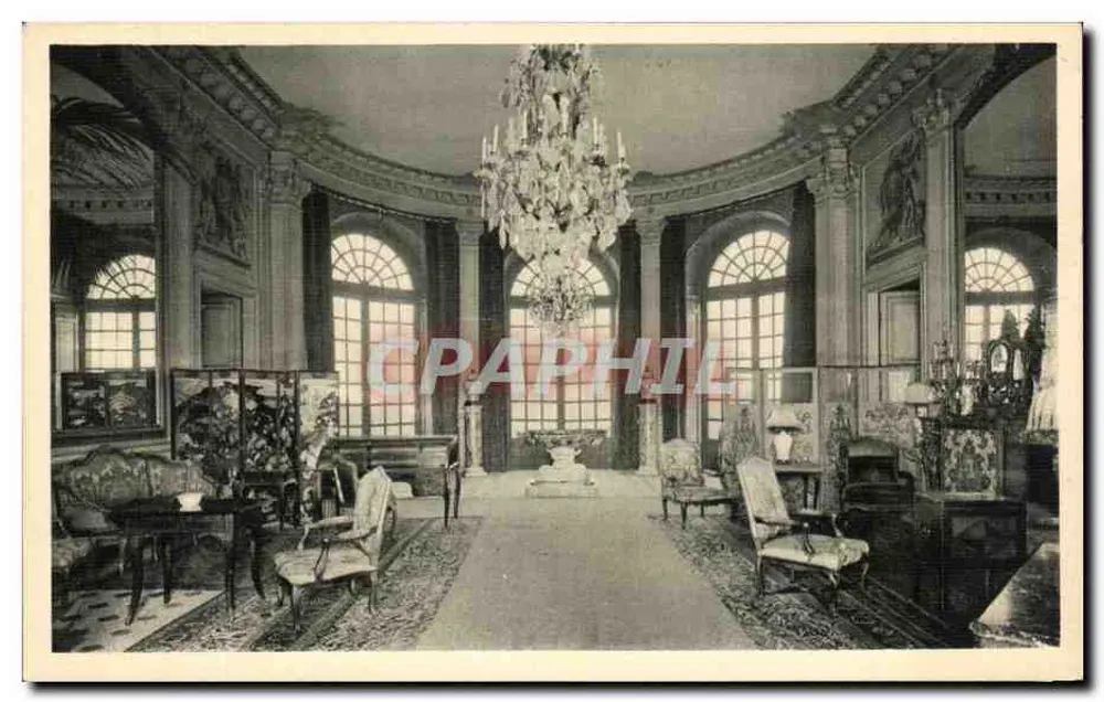 Schloss Champs — Salon im Erdgeschoss — Serv. Commercial Monuments Historiques, Paris - Vorderseite