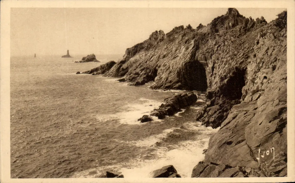 Pointe du Raz — A costa sul — Les Éditions d'Art JON - Frente