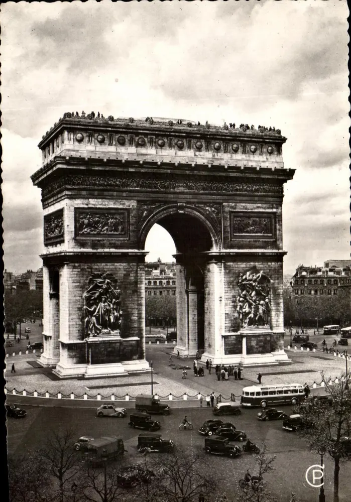 Paris — Triumphbogen — Éditions L.A.T.I. Nr. 306 - Vorderseite