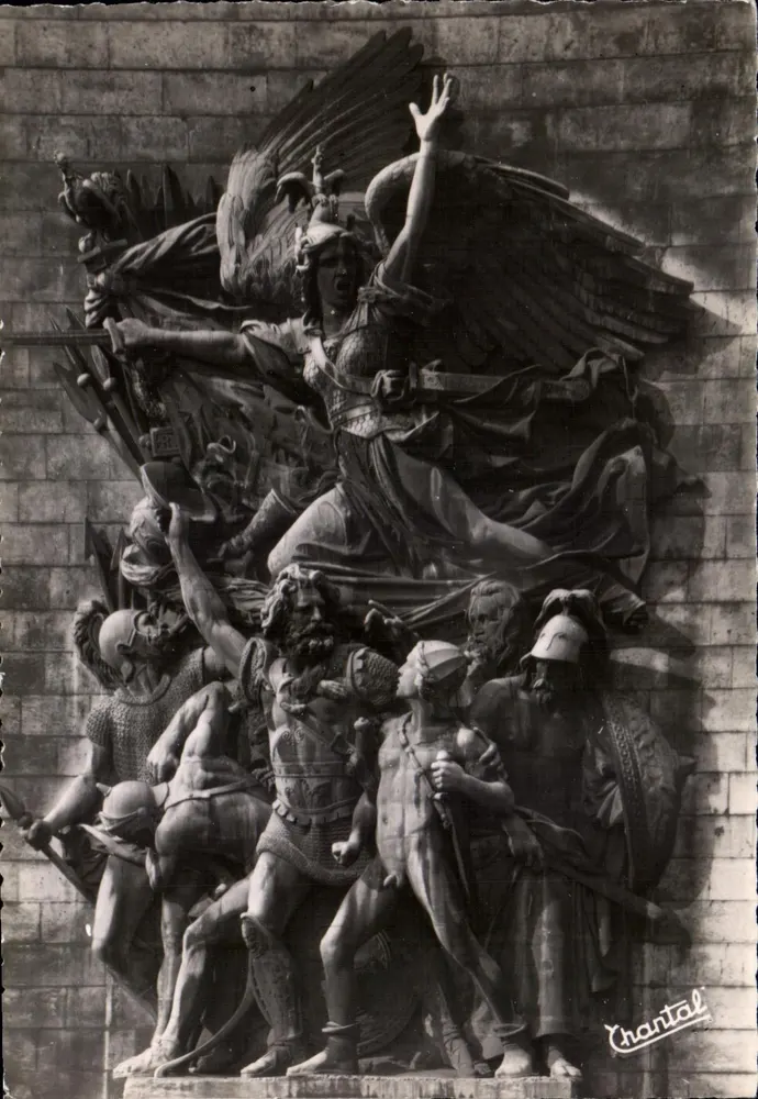 Paris — Arc de Triomphe — La Marseillaise de Rude (Chant du Départ) - Vorderseite