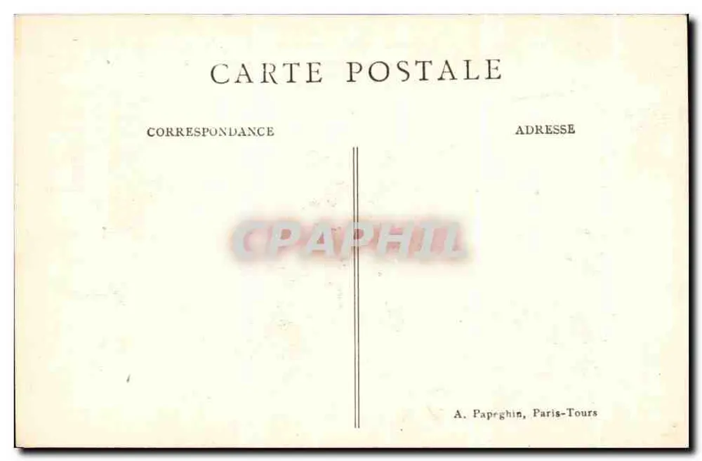 Paris — Place de l'Opéra, die Metro-Stationen und das Opernhaus — A. P. - Rückseite