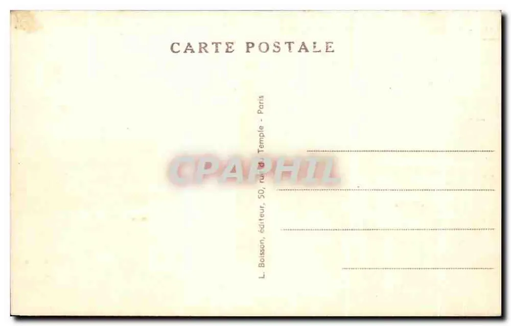 Paris (1er) — Place und Säule Vendôme — J. H. - Rückseite