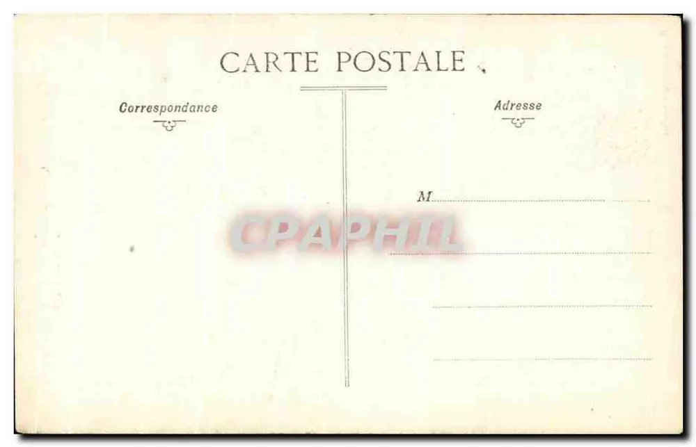 Paris — Quadriga über dem Grand Palais, Südostseite — Nachahmung verboten - Rückseite