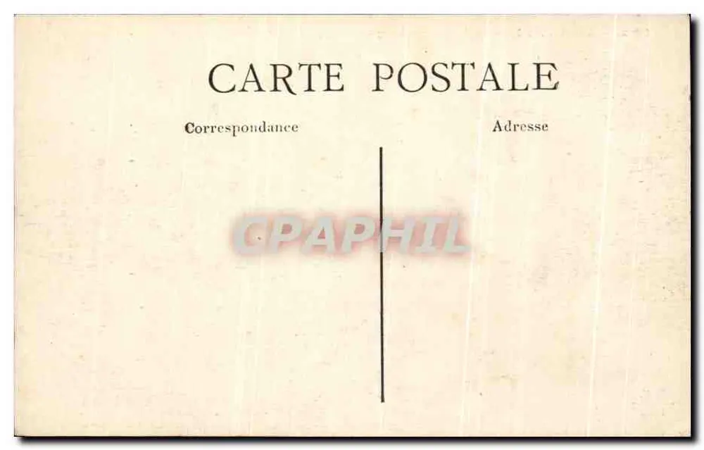 Luxemburggarten — Der Senat — Verlag F. P. Paris — Nr. 109 M - Rückseite