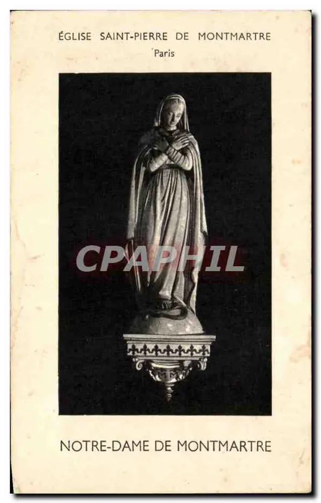 Notre-Dame de Montmartre — Kirche Saint-Pierre von Montmartre — Paris - Vorderseite