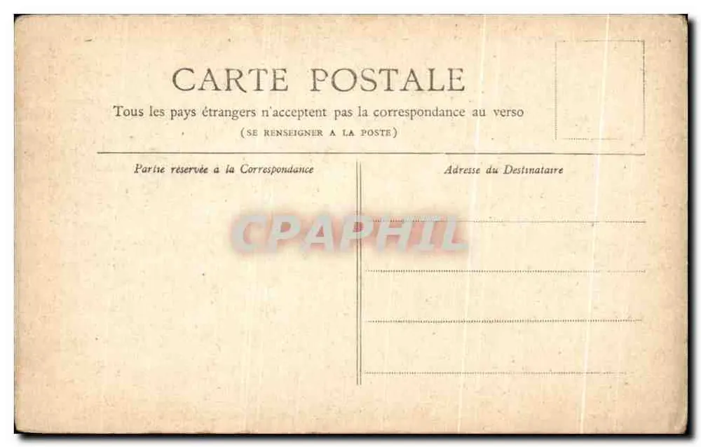 Gambetta-Denkmal — Paris — Sammlung Petit Journal - Rückseite