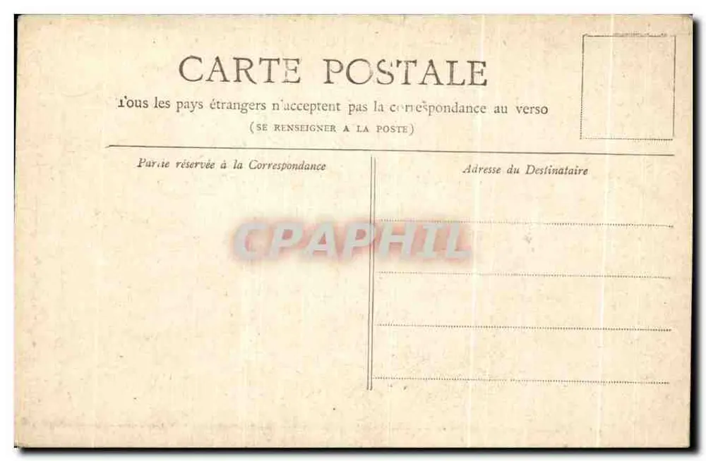 Der Löwe von Belfort — Paris — Sammlung Petit Journal - Rückseite