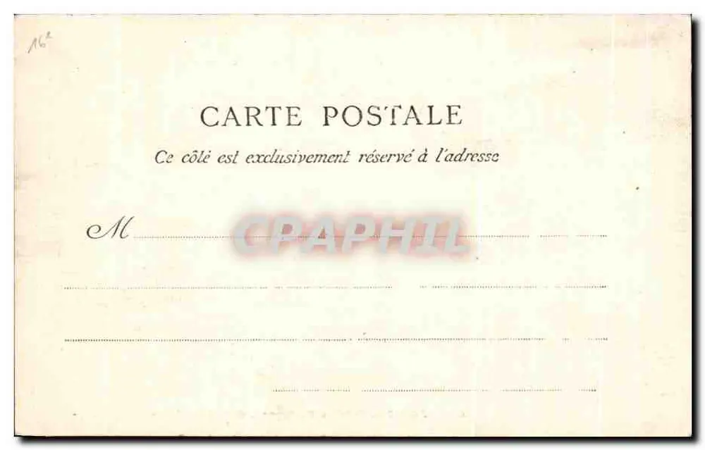 Paris — Bois de Boulogne — Chalet du Cycle — Verlag Delâtre & Cie, Nr. 429 - Rückseite