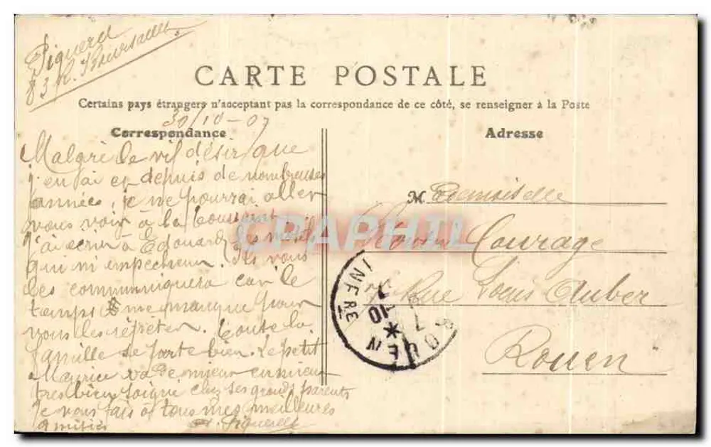 Paris - Bois de Boulogne - Schlittschuhlaufen am See — B.F., Paris, Nr. 144 - Rückseite