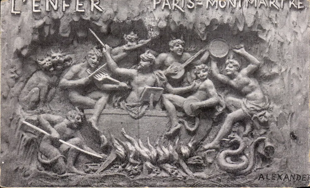 O Inferno — Paris-Montmartre — Alexandre - Frente