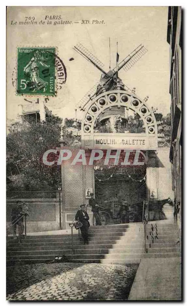 Paris — Das Mühle der Galette — ND. Foto n°769 - Vorderseite