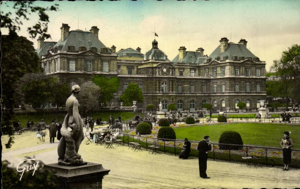 Luxemburger Garten — Palast von Luxembourg (1615-1620) — Kunstausgabe « GUY » - Vorderseite