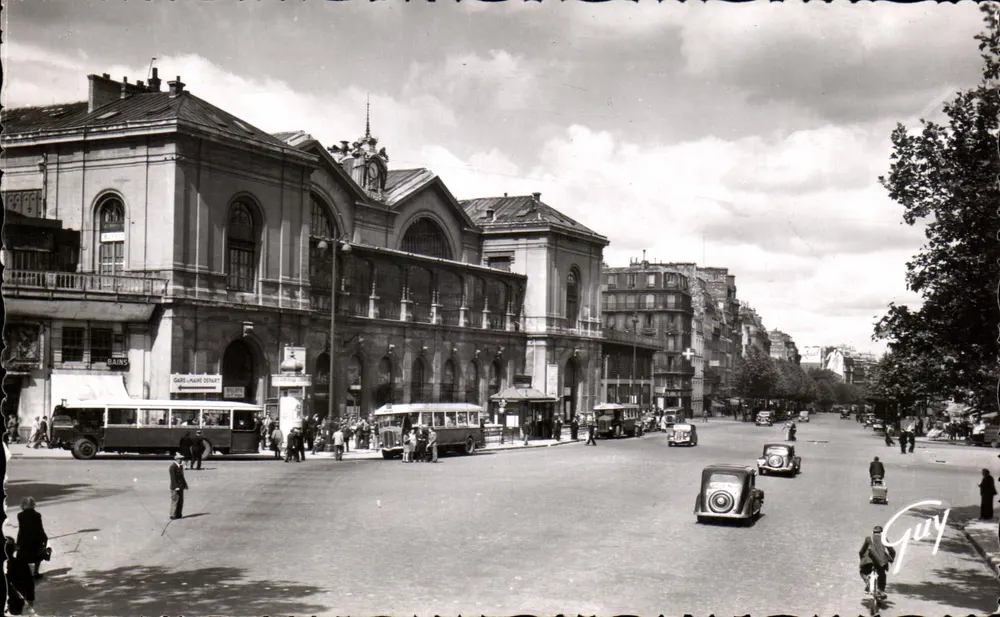 Bahnhof Montparnasse — Place de Rennes — Éd. d'Art « Guy » - Vorderseite