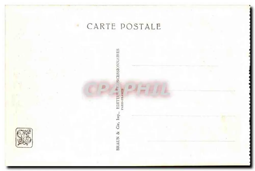 Zoo-Park — Elefanten — Internationale Kolonialausstellung — Paris 1931 - Rückseite