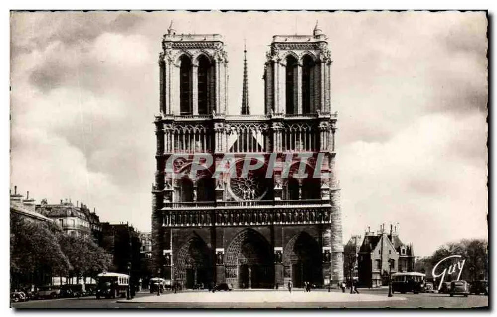 Notre-Dame de Paris — Fachafront — Editora Guy, n° 324 - Frente
