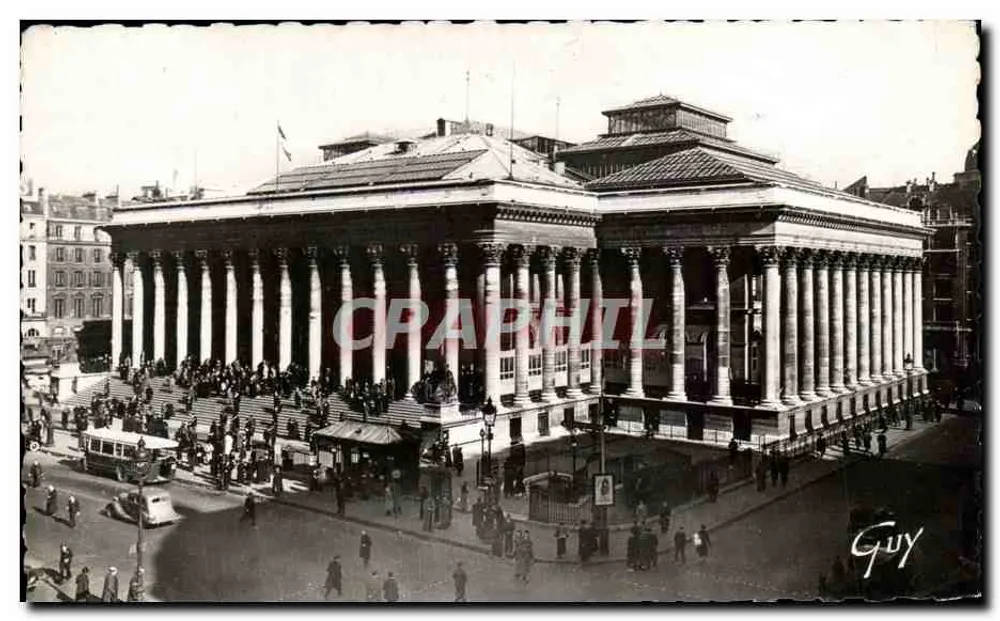 Börse — Paris — Verlag Guy - Vorderseite